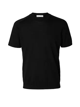 SELECTED | Camiseta SLHTRAY | schwarz